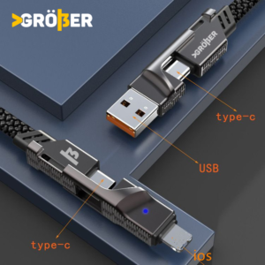 Cable Grober 4 en 1