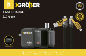 Kit grober 65w con cable 4 en 1